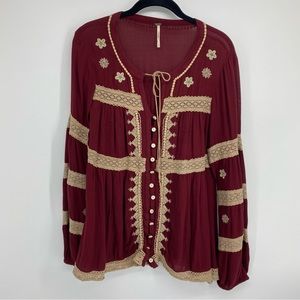 Free People Tunic Top Size Small